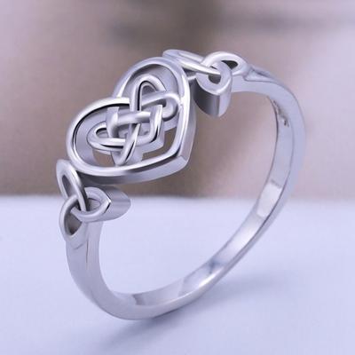 Retro Keltischer Knoten Keltischer Ring Wikingerschmuck Größe 6 -10