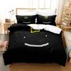 3D Print Anime Ranboo Printed Bed Set Duvet Cover Pillowcase Bedding Set Bed Linen Sheet Quilt Cover Full Queen King Size