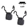 Longchan Fitness Pull-up Assist Hooks with Wrist Wraps (2 Pairs)