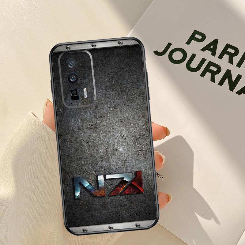 N7 Mass Effect Case For Xiaomi 14 15 Ultra 13T 14T 15T Pro 17 Pro Max POCO X7 Pro X3 X5 X6 F5 F6 F7 F8 Coque