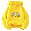 Graphic Kawaii Dog Paw Hoodie Kids Children's Sweatshirt Cute Harajuku Hoody for Boys Girls Autumn Winter Casual Hoodies