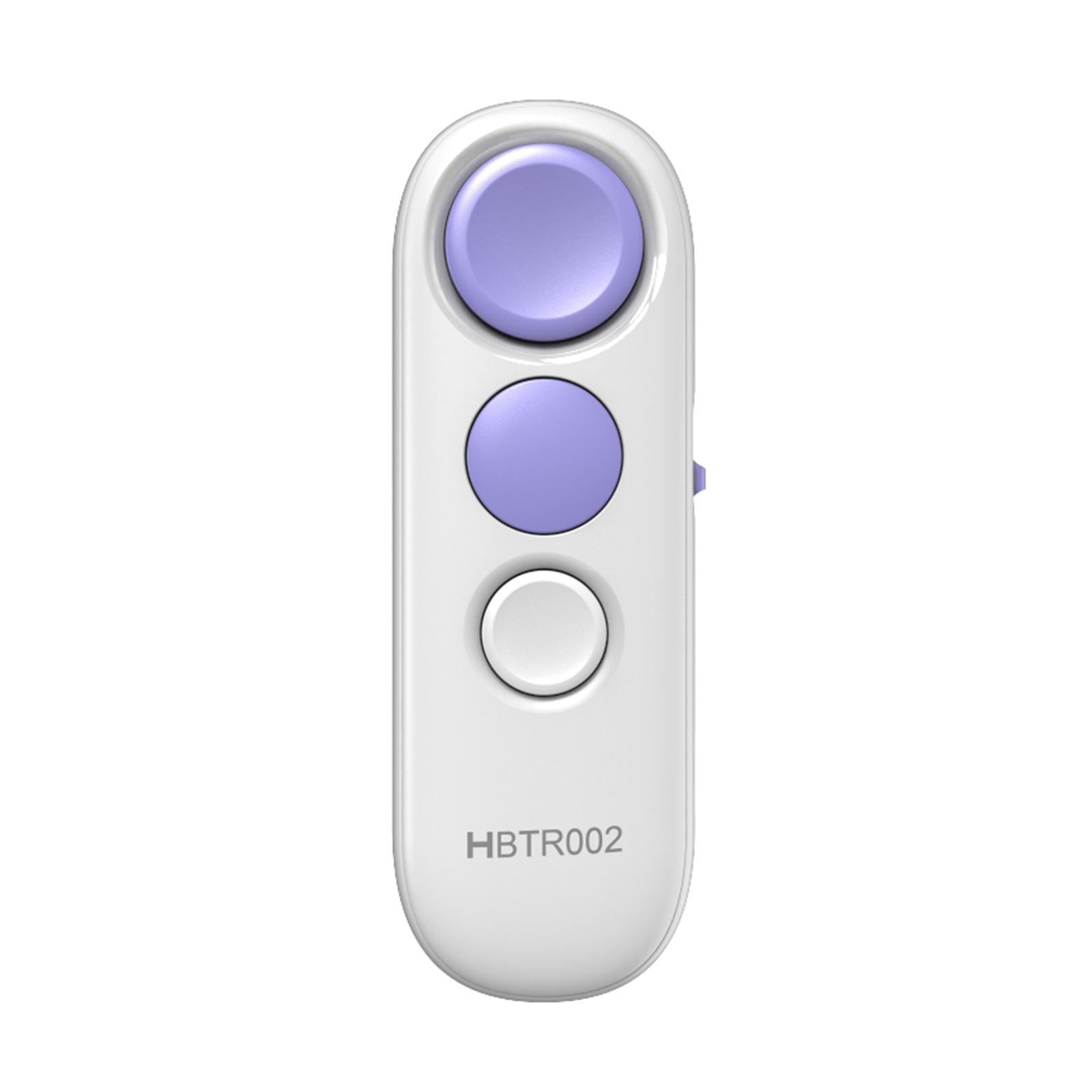 

Remote Control Hands-Free EBook Reading Page Turner Remote Clicker Multifunctional Camera Video Record Remote Trigger Flips Page фіолетовий