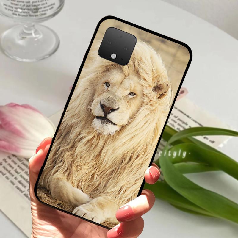 Case For Google Pixel 4A 5G Silicone Soft TPU Black Phone Cover For Google Pixel 5 XL 5G Protective Fundas Cases Luxury Coque