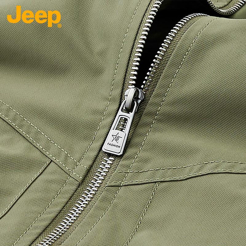 Jeep Unisex American Retro Baseball Jacket