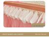 Double-layer Embroidered Lace Floor-length U-shaped Mosquito Net with Track System