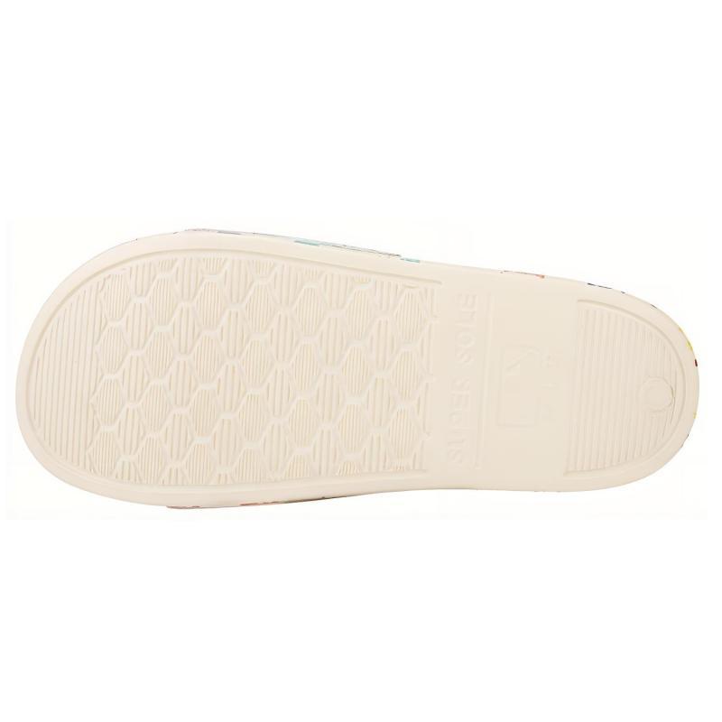 MLB MONOGRAM Reading Collection Abrasion Resistant Slide Slippers Unisex White Sneakers 32SHHM111-50W