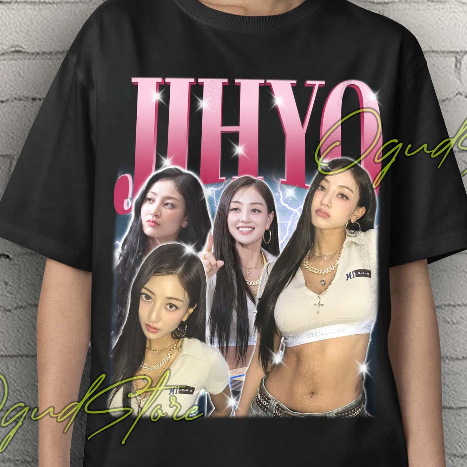 Jihyo Twice Unisex T-Shirt: Kpop Idol Music Merch S