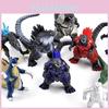 Premium Quality Godzilla Monsters Mechagodzilla Trendmaster Gigan Anguirus Action Toy Figures Set