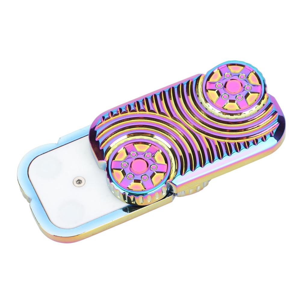 Metal Slider Toy Exquisite Zinc Alloy Anxiety Stress Relief Push Card Slider for Work Study