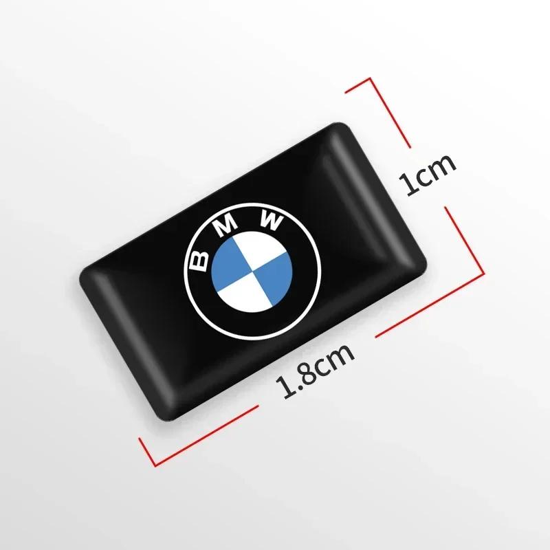 10 Stück 3D Epoxid Auto Außen-/Innen Dekor Kleine Aufkleber Decal für BMW E30 E38 E39 E46 E60 E61 E90 X1 X3 X4 X5 X6 E70 E83 F10