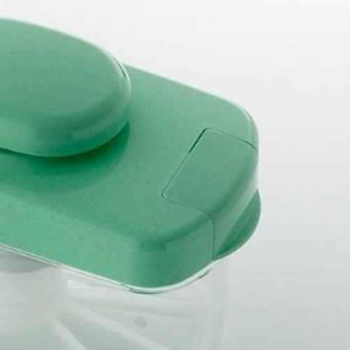 Risu Instant Pickle Container, Square, Green, 4L, Hi-Pet, Recipe Included, Made in Japan, S-40