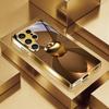 Premium Metallic Electroplated Golden Phone Case For Samsung Note 10 20 A06 A07 A12 A13 A14 A15 A16 A17 A22 A23 A25 Glass Cover