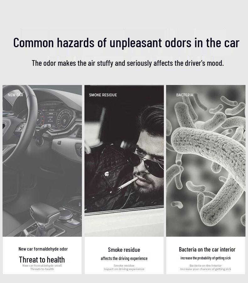 Solar-Powered Rotating Car Air Freshener with Aluminum Alloy and Aromatherapy Scent