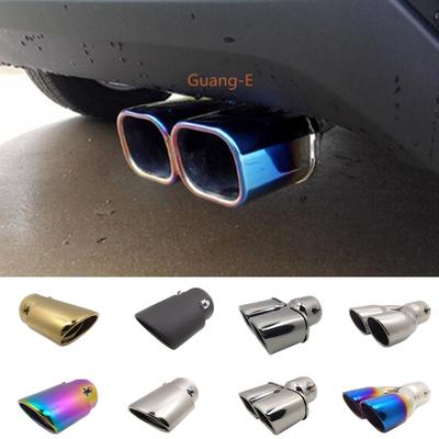 For Hyundai Tucson 2015 2016 2017 2018 Car Frame Muffler Exterior End Pipe Dedicate Stainless Steel Exhaust Tip Tail Outlet 1pcs