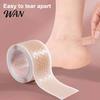 Flexible Cut Foot Protector Invisible Heel Anti-Wear Stickers Soft Self Adhesive Pads Friction Anti-blister Gel Pad Protection Prevent Blisters