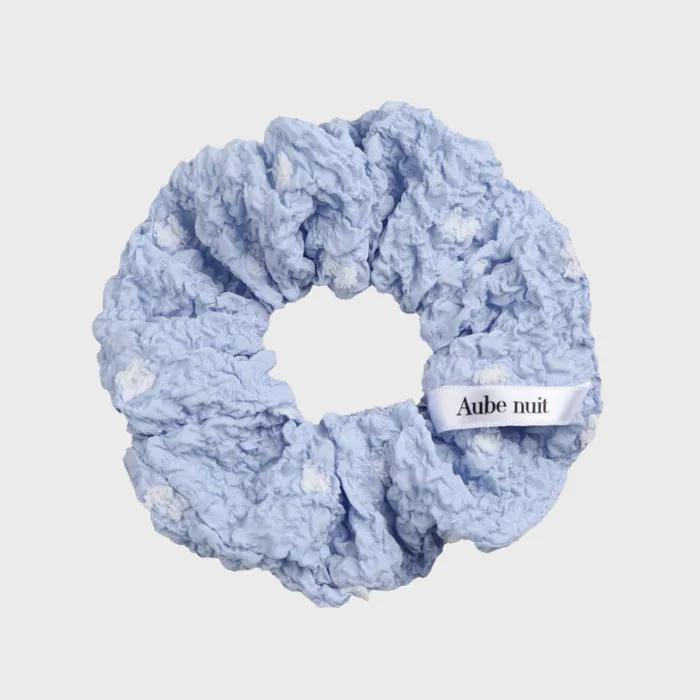 Dot Wrinkle Hair Scrunchie M_5 Colors