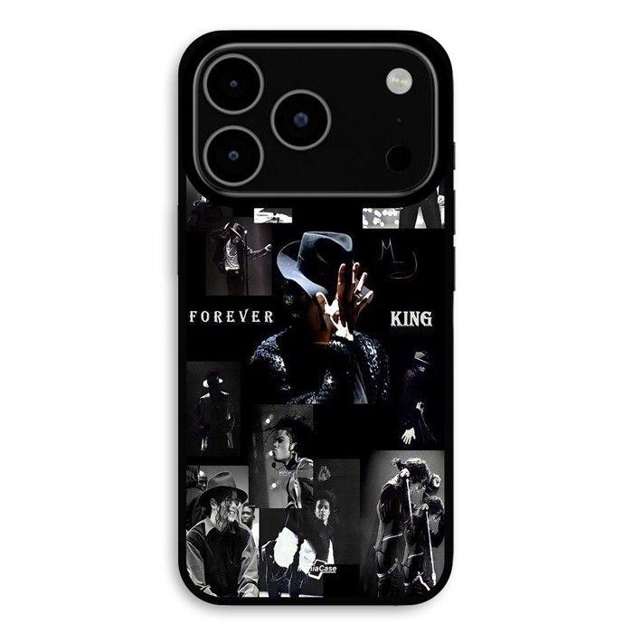 Hülle für iPhone 17 Pro Max Michael Jackson Forever King Maniacase schwarz
