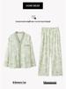 2025 New Pure Cotton Women's Pajama Set: Long Sleeve Cartoon Design for Spring & Autumn
