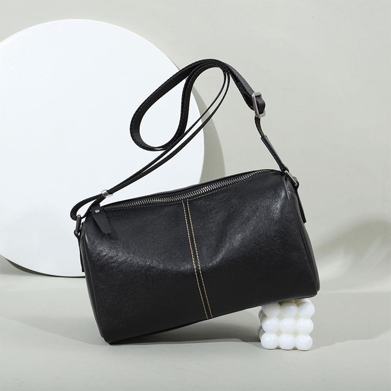 

Водонепроницаемая мужская сумка-мессенджер из натуральной кожи - корейский стиль, модная и повседневная, высококачественная сумка через плечо