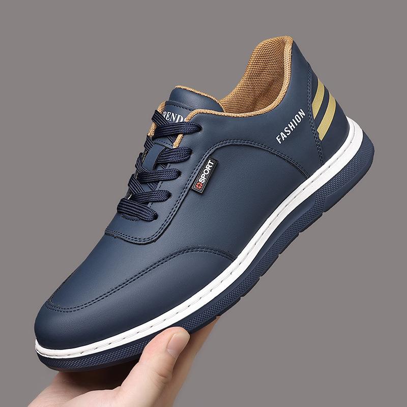 

Мужские дышащие спортивные повседневные кроссовки Осень/Зима 2025 для пап среднего и пожилого возраста 43 синий