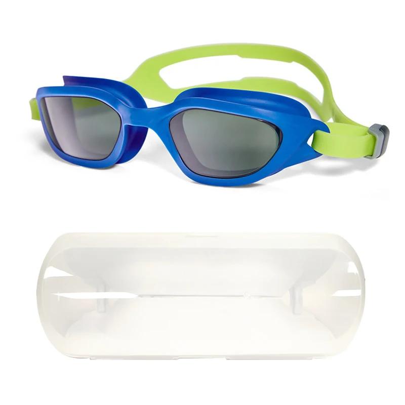 Professional Swim Goggles Anti Fog Leak Proof Large Frame Soft and Comfortable Specially Designed for Teenagers' Pool Use