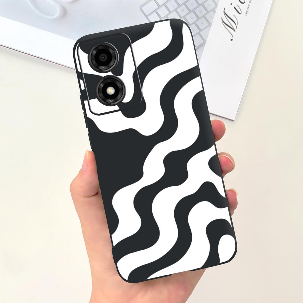 For Motorola Moto G04 Case XT2421-2 New Fashion Cartoon Cover Shockproof Phone Case For Motorola G04 Moto G04s MotoG04 Soft Bags