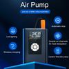 120W 40L Min 2.5 Inch Digital Display Screen Cordless Car Air Pump Car Bicycle Tire Air Pump Portable Multifunctional
