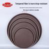 Commercial Round Non-slip Plastic Serving Tray