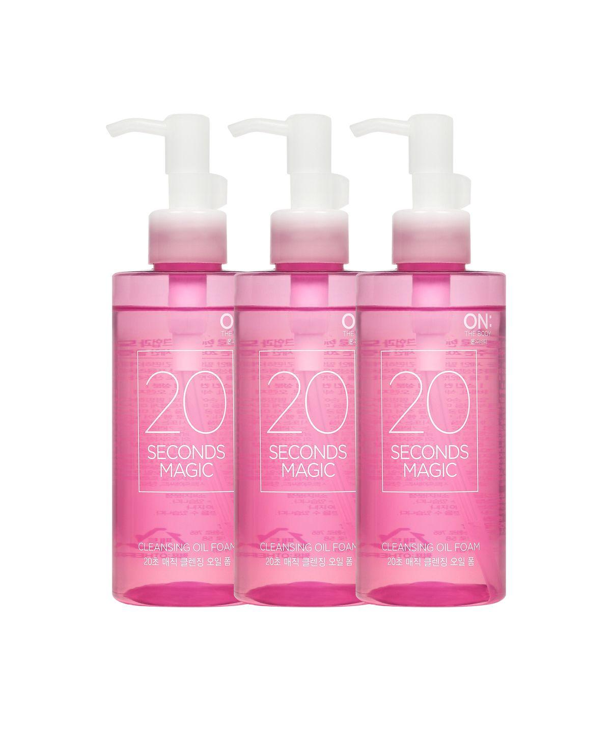 20-Second Magic Cleansing Oil Foam 200ml x 3