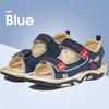 Kids Boys Walking Sandals Boys Summer Walking Sandals Kids Casual Unisex Toddler Slides Blue 8-9 Years