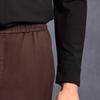 Antonio Men's Chinese Retro Jacquard Lamb Wool Blend Shirt