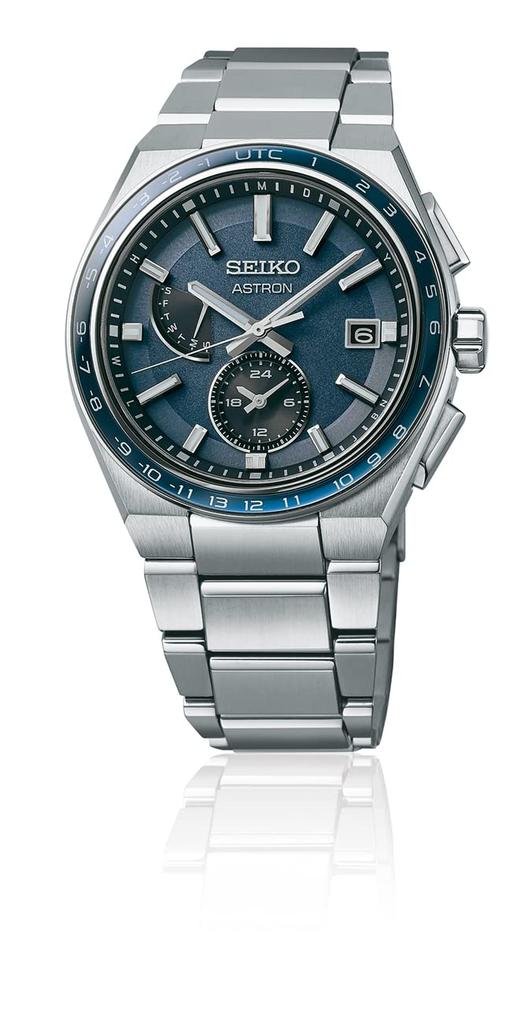 Seiko Astron NEXTER Solar Watch SBXY037 Silver Radio-Controlled Men's