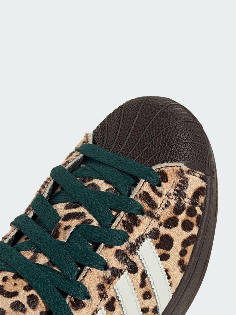 Adidas SUPERSTAR II classic low-top leopard-print shell-toe sneakers Adidas clover Adidas KI4203