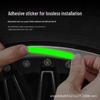 Creative Colorful Laser Wheel Stickers - Anti-Collision Tire Decals for Cars, Motorcycles, and Electric Vehicles