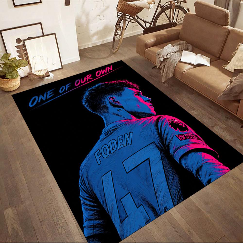 Manchester City Floor Rug Office Rug Perfect For Kitchen Dormitory Study Room Decorate Room Antislip Rug Office Home Decor Wedding Party Gift