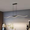 Nordic LED Pendant Light For Dining Living Room Bedroom Home Decoration Art Line Indoor Lighting Hanging Lamp Restaurant Fixturs