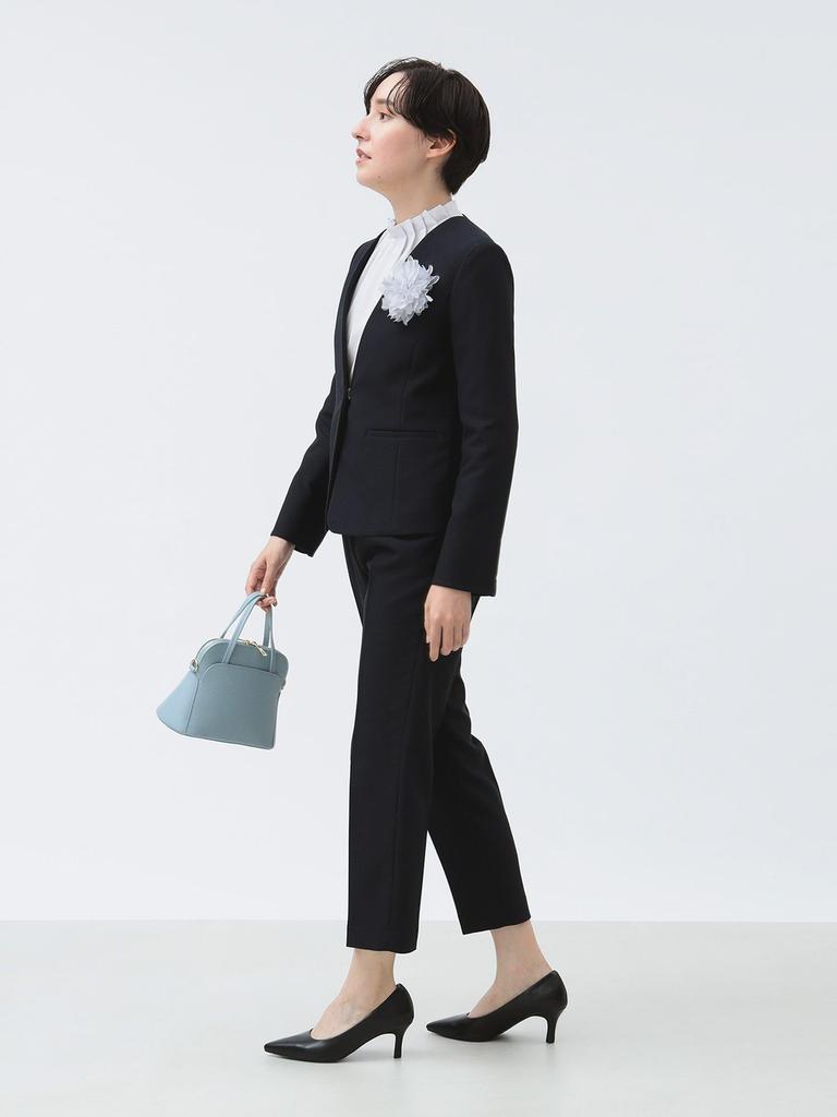 B:MING LIFE STORE by BEAMS Women's Stretch Pants (S-L) Navy Medium