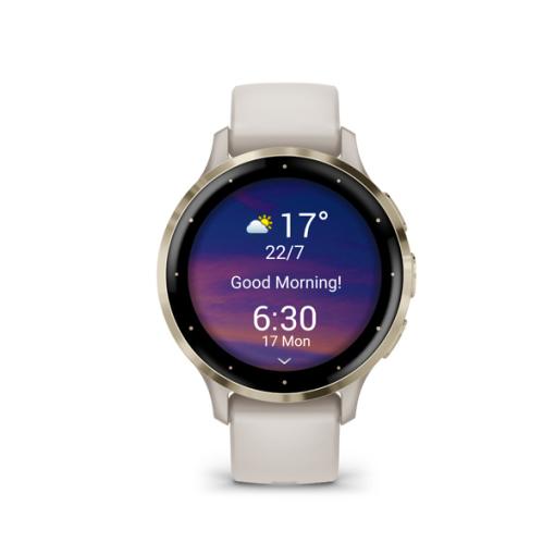 Garmin Venu 3S 41Mm Sports Watch White And Gold 1 Pc