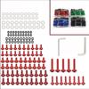 158pcs New Screws Nut Kit CNC Frame Screw Motorcycle Screw Fairing Bolts Screws Stand Screw
