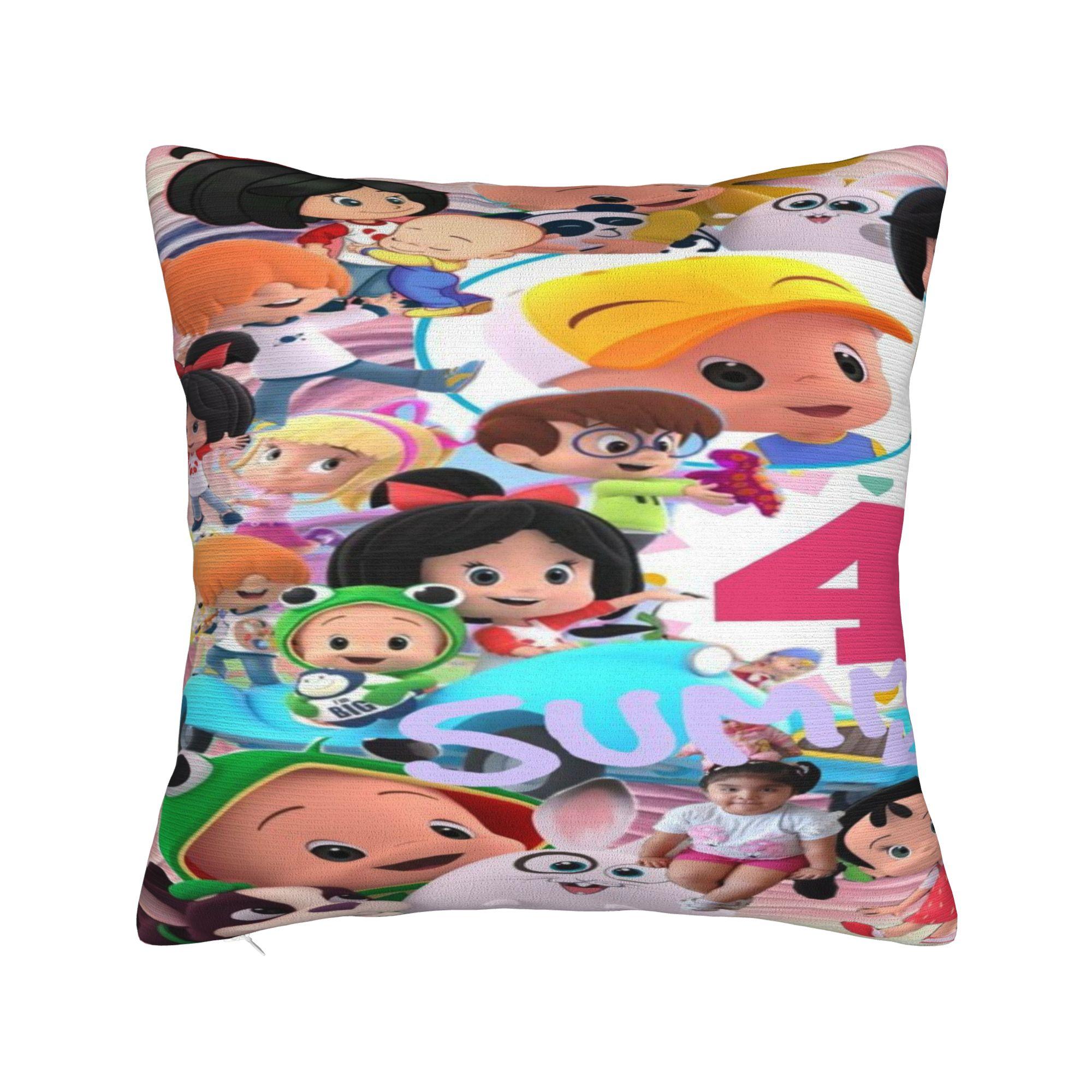 

Home Decoration Cleo & Cuquin Anime Pillowcase Merch Pillow Cover Square Multi-Size 30cmx30cm