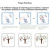 Cartoon Animal Drawing Coloring Books Creative Finger Painting Set Finger Art Drawing Book  Toddler