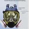 Chemical respirator high quality new gas mask A8 anti-pollution full face mask respirator silicone full face mask filter