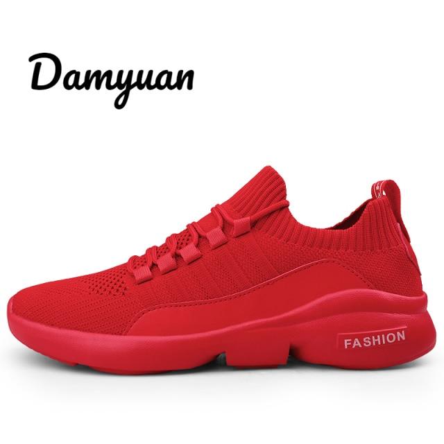 Damyuan Damenschuhe, Sneakers, flache Sportschuhe, Herren- und Damenschuhe, Paarschuhe, neue Mode, Liebhaberschuhe, lässige, leichte Schuhe