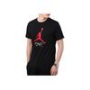 Air Jordan Flight Basketball Short Sleeve Tee Men Tops Black AO0665-010