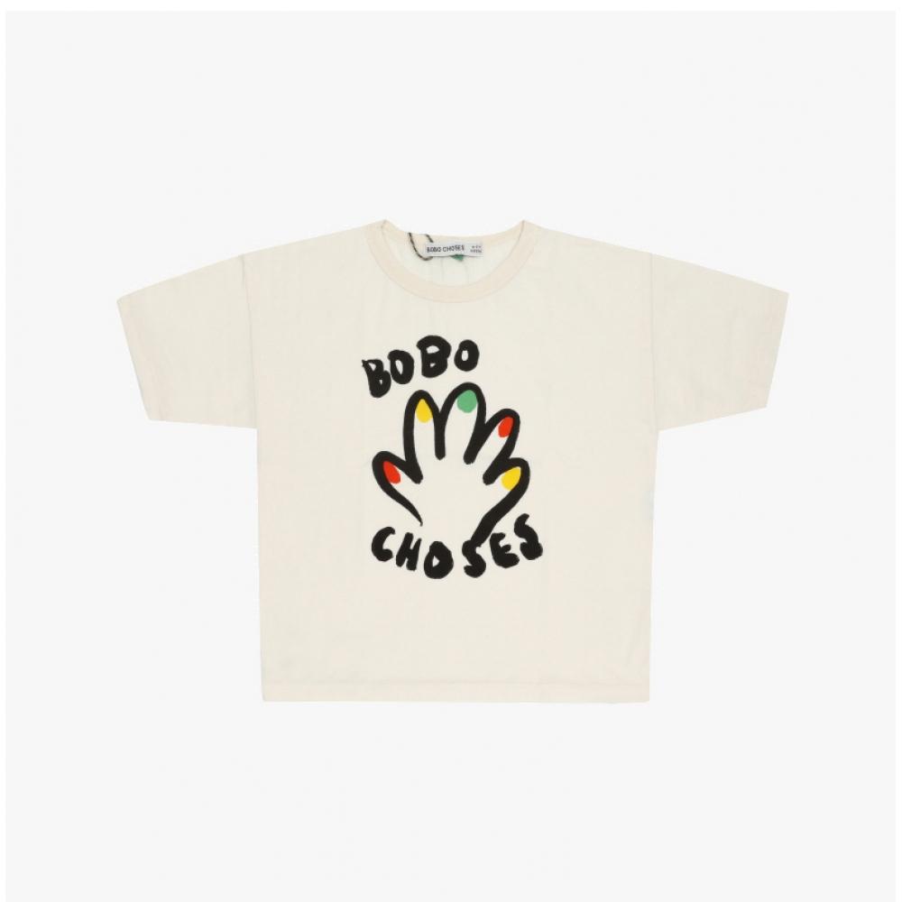 Bobo Shoes High Five Kids Short Sleeve Tee B225ac004