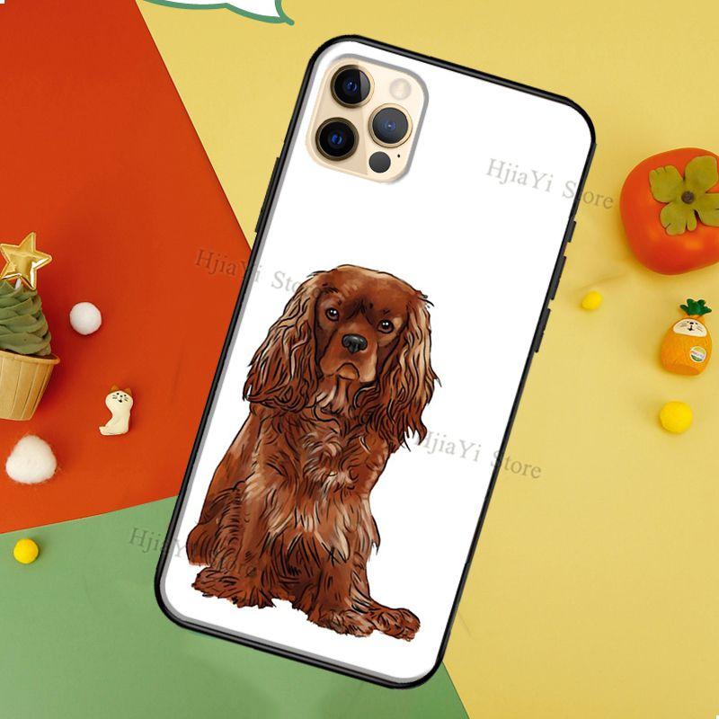 Cavalier King Charles Spaniel Phone Case For iPhone 13 11 14 12 Pro Max 7 8 Plus X XR XS Max SE 2020 12 13 Mini Back Cover