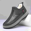 2025 Winter Wool Old Beijing Cloth Shoes Men's Cotton Shoes Velvet Warm Men's Casual Shoes Middle-aged and Elderly Father Shoes