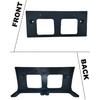 FASTCHE Front License Plate Frame Compatible with 2013 2014 2015 Nissan Altima Front Bumper License Plate Holder Mounting Bracket Replace #