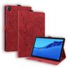 Applicable to Samsung Tab A9 + 11 inch 2026 tablet leather case A11 matte love butterfly embossed card holder