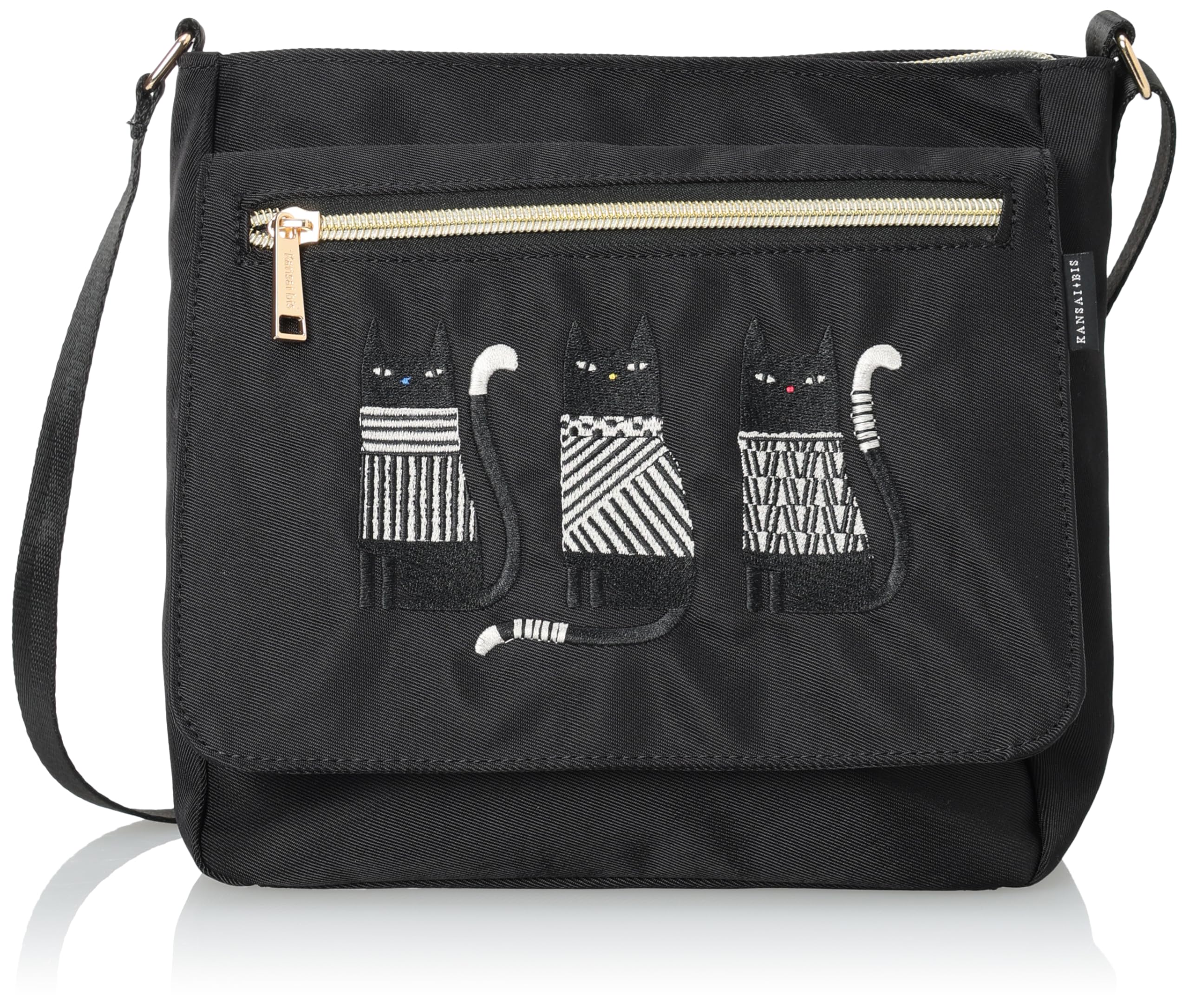 Kansai Bis Three Cats Shoulder Bag 17506